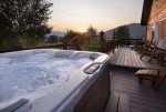 Large Outdoor Hot Tub
